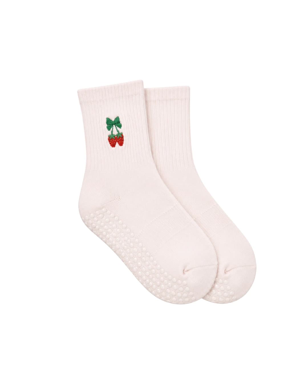 Crew Grip Sock - Strawberries & Cream